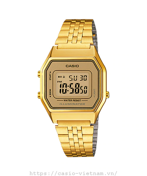 Đồng Hồ Nữ Chính Hãng CASIO LA680WGA-9