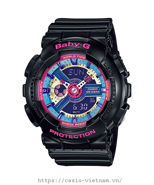 Đồng Hồ Nữ Chính Hãng CASIO BABY-G BA-112-1A