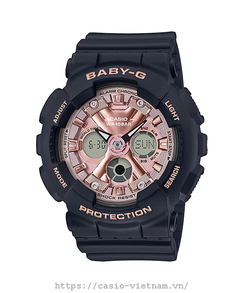 Đồng Hồ Nữ Chính Hãng CASIO BABY-G BA-130-1A4