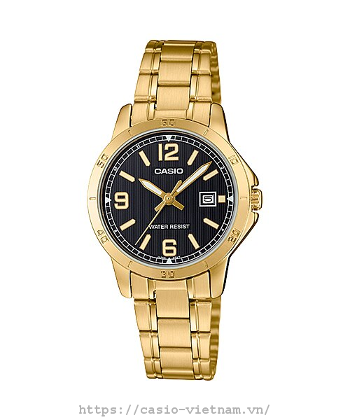 Đồng Hồ Nữ Chính Hãng CASIO LTP-V004G-1B