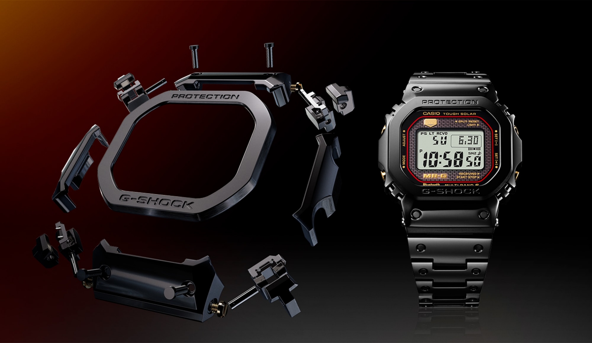 Đồng Hồ Nam Chính Hãng CASIO G-SHOCK MRG-B5000B-1