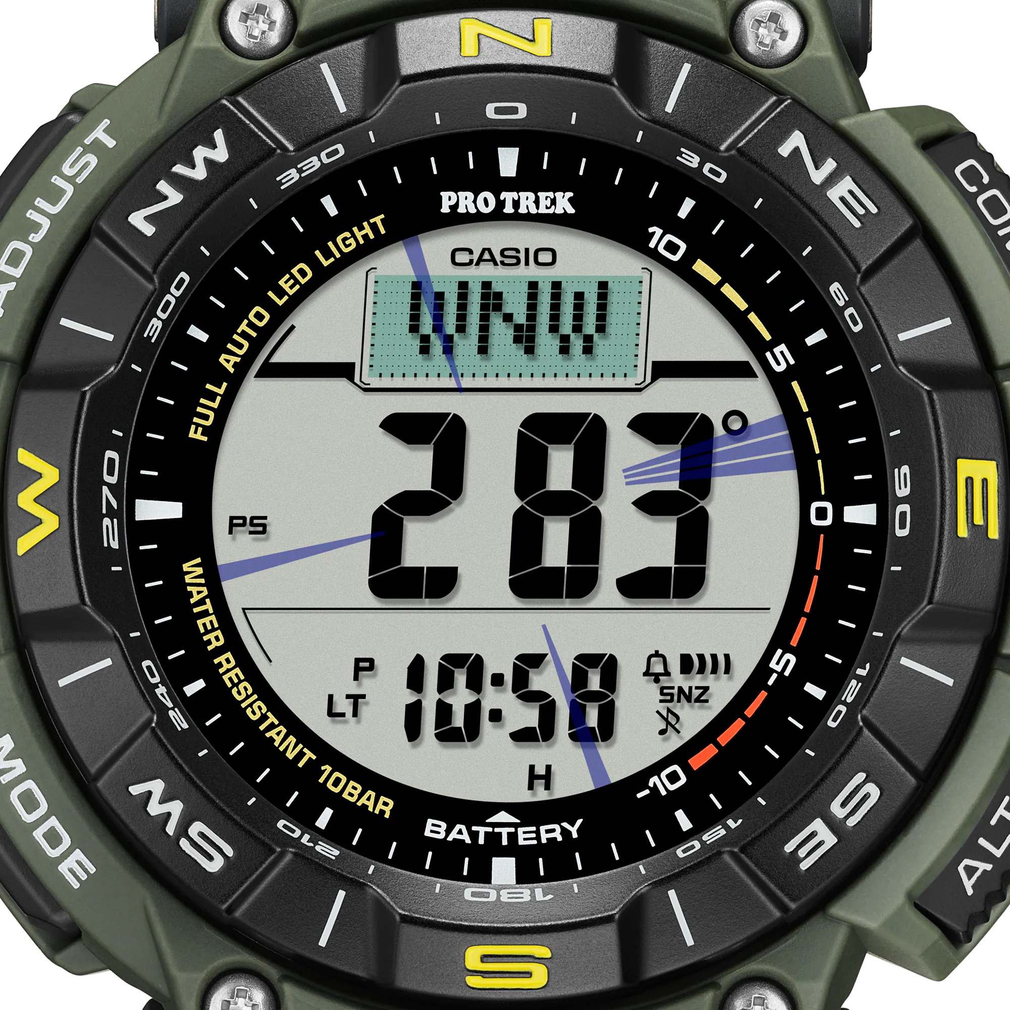 Đồng Hồ Nam Chính Hãng CASIO PRO TREK PRG-340-3