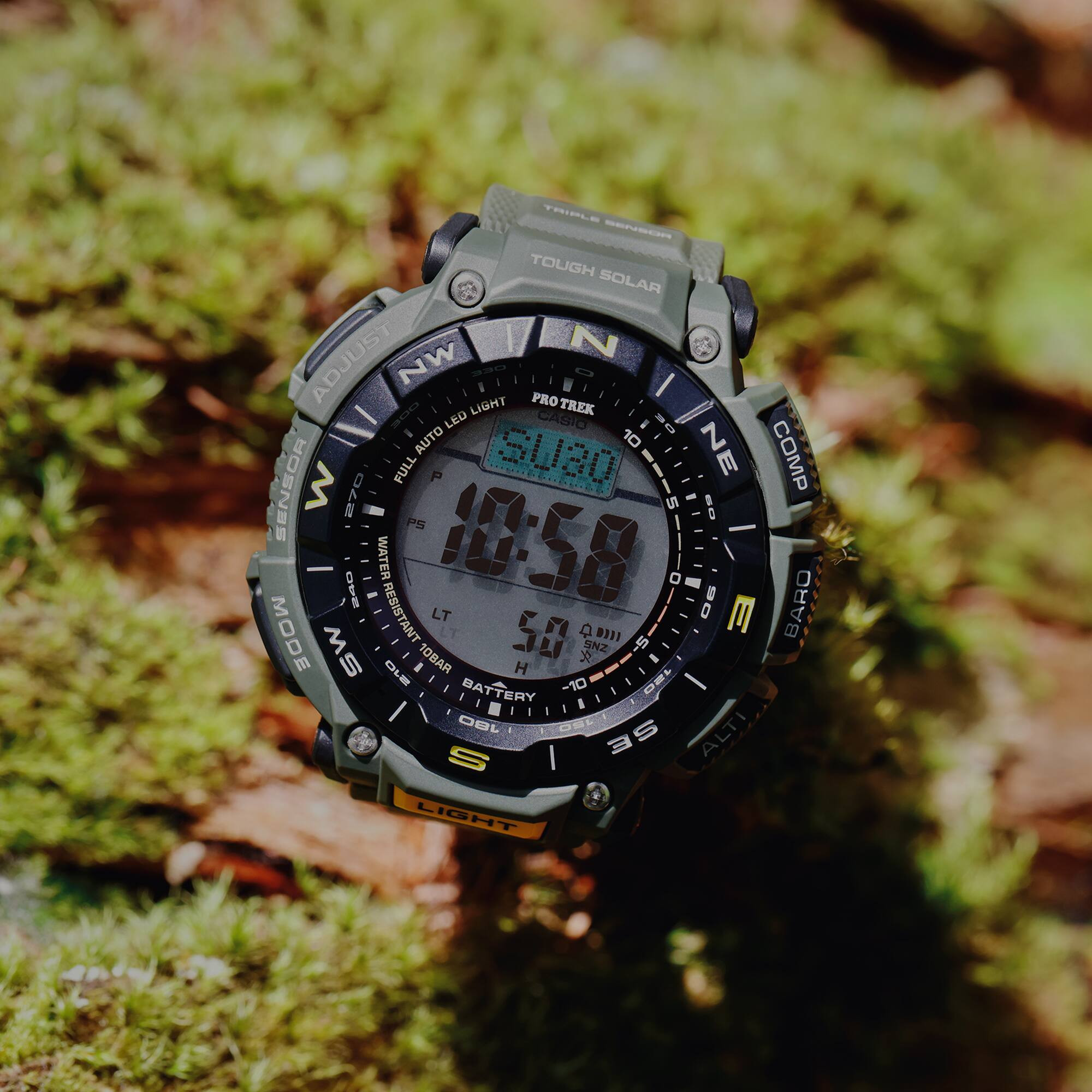Đồng Hồ Nam Chính Hãng CASIO PRO TREK PRG-340-3