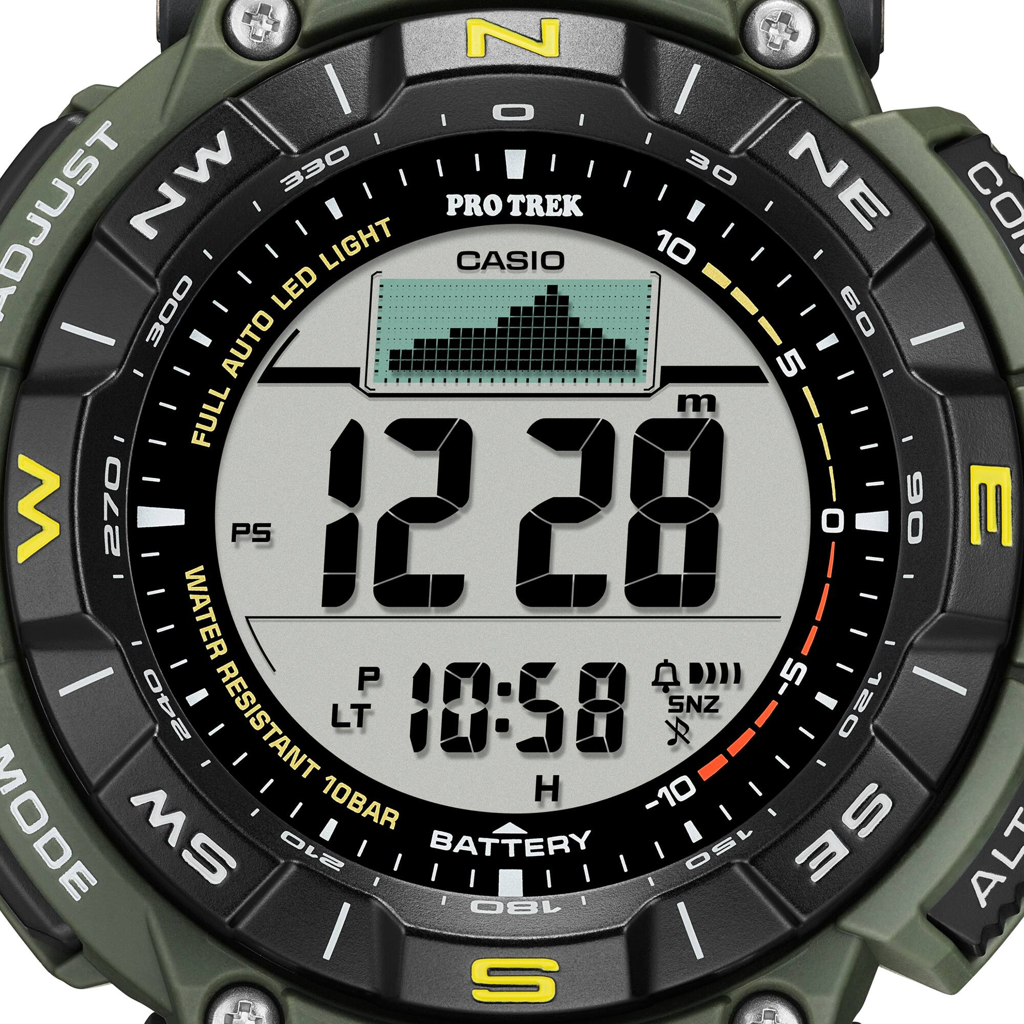 Đồng Hồ Nam Chính Hãng CASIO PRO TREK PRG-340-3