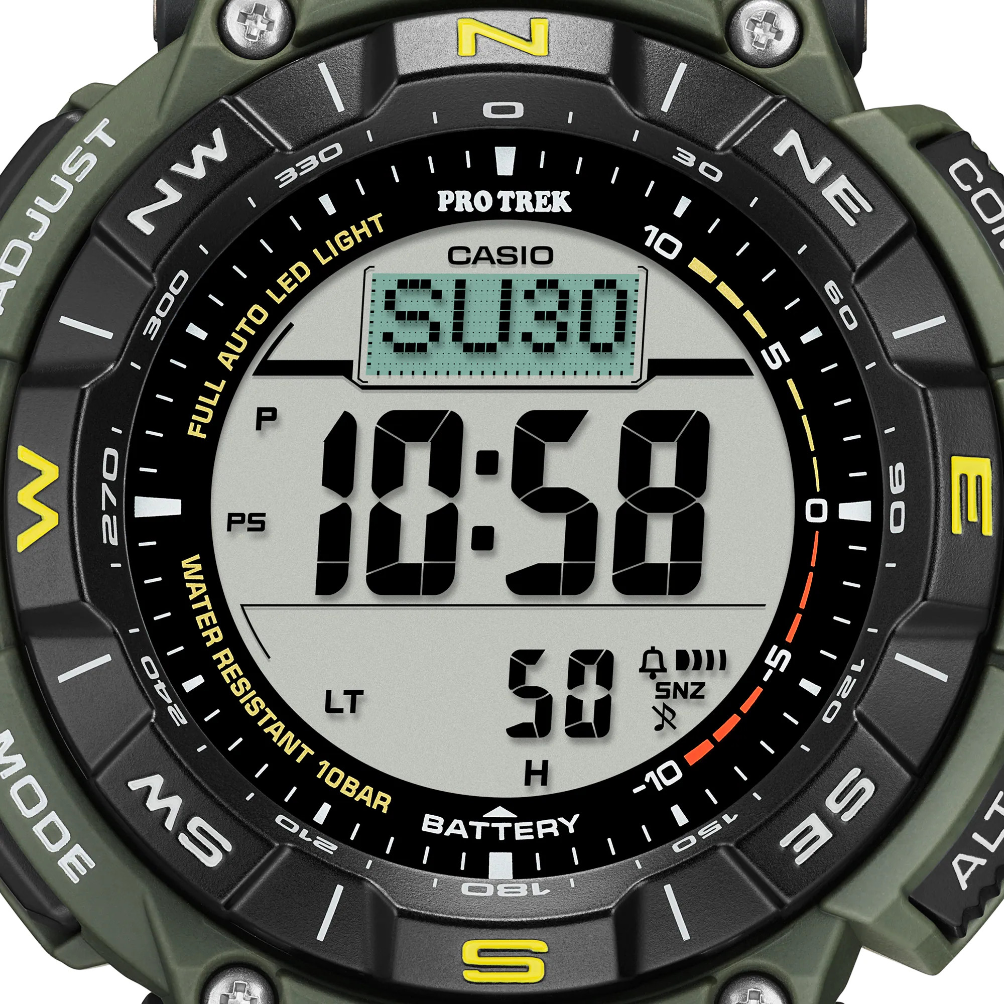Đồng Hồ Nam Chính Hãng CASIO PRO TREK PRG-340-3