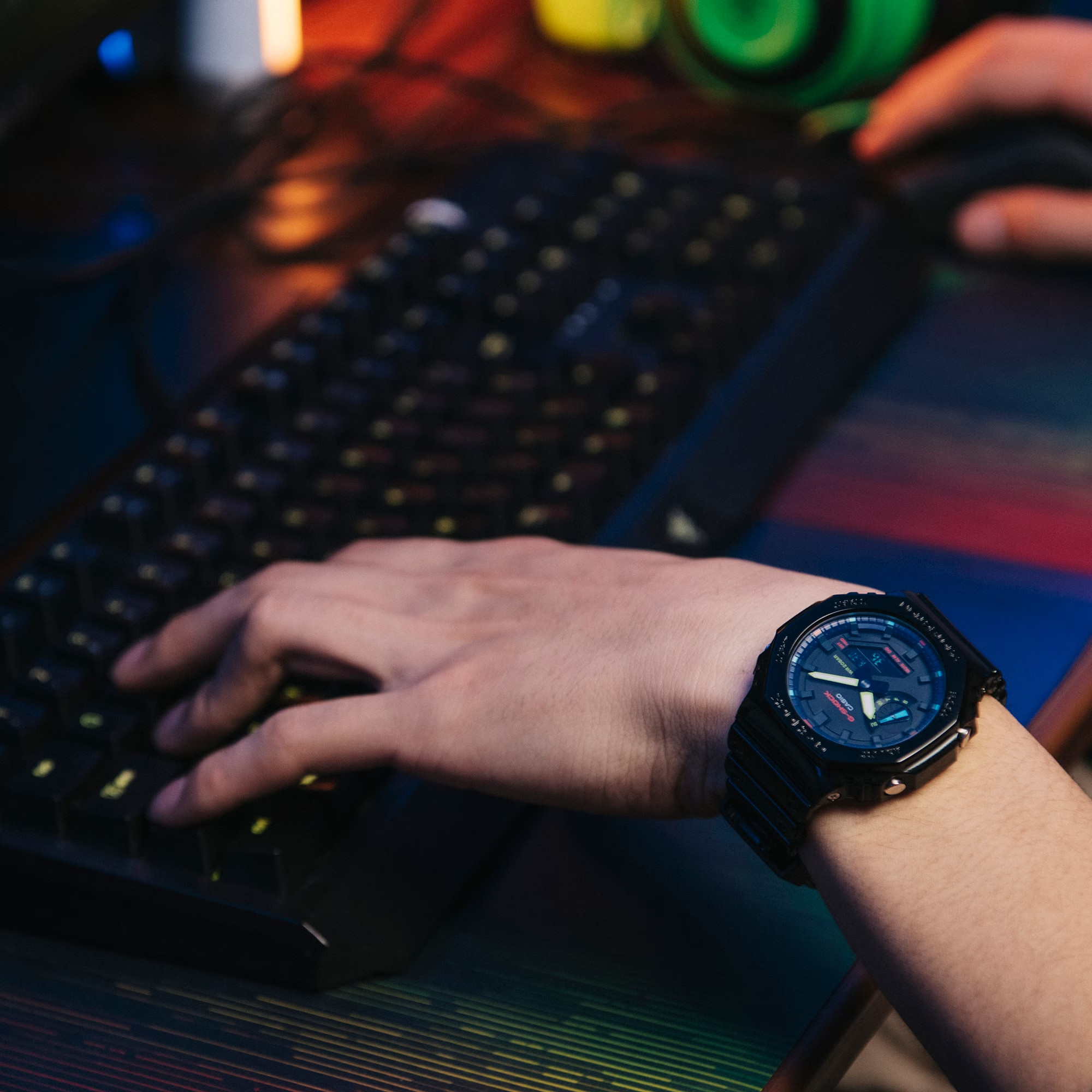 Đồng Hồ Nam Chính Hãng CASIO G-SHOCK GA-2100RGB-1A