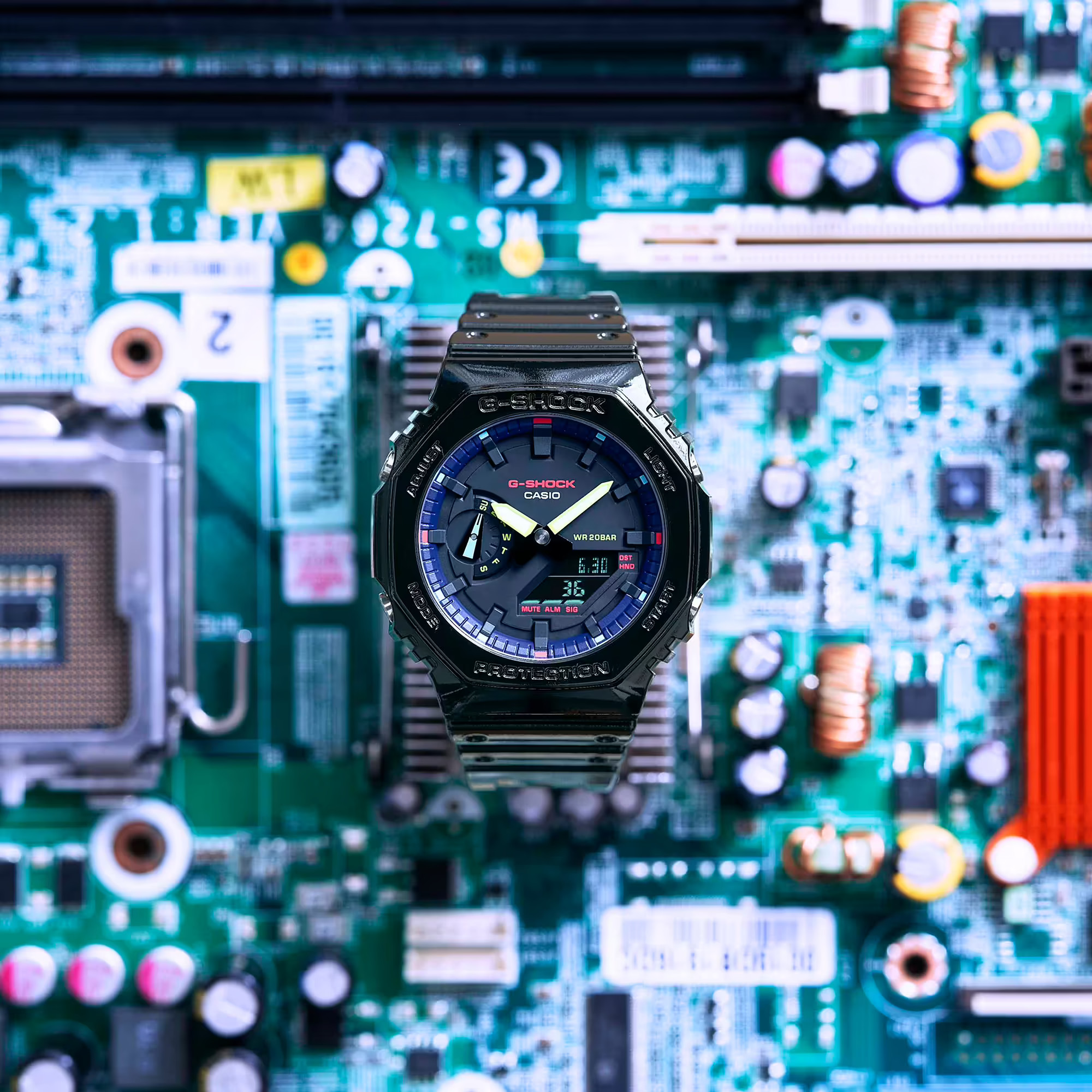 Đồng Hồ Nam Chính Hãng CASIO G-SHOCK GA-2100RGB-1A