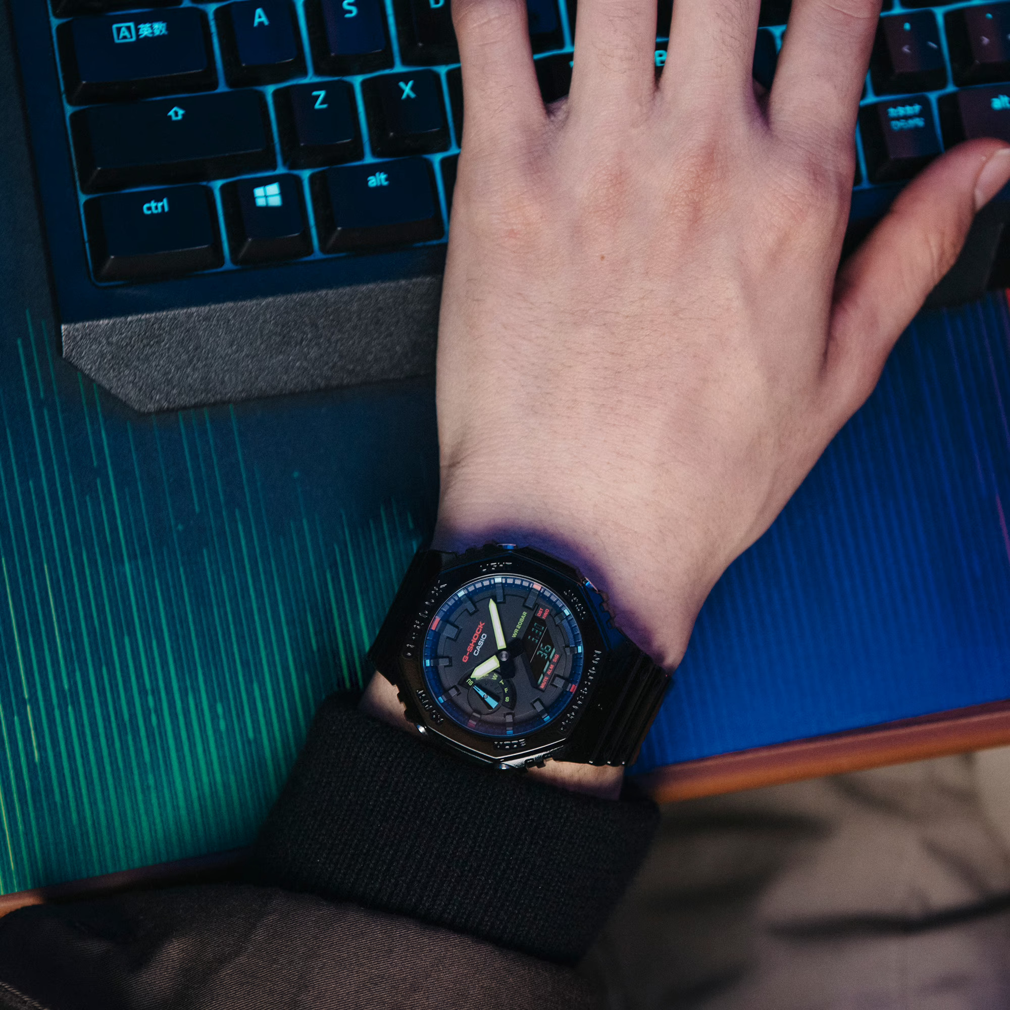 Đồng Hồ Nam Chính Hãng CASIO G-SHOCK GA-2100RGB-1A