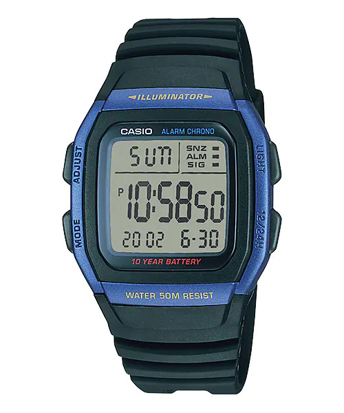 Đồng Hồ Nam Chính Hãng CASIO W-96H-2AV