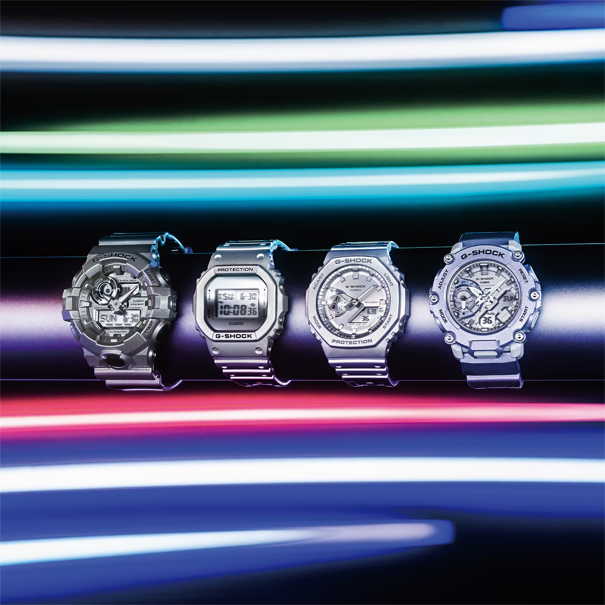 Đồng Hồ Nam Chính Hãng CASIO G-SHOCK GA-2100FF-8A