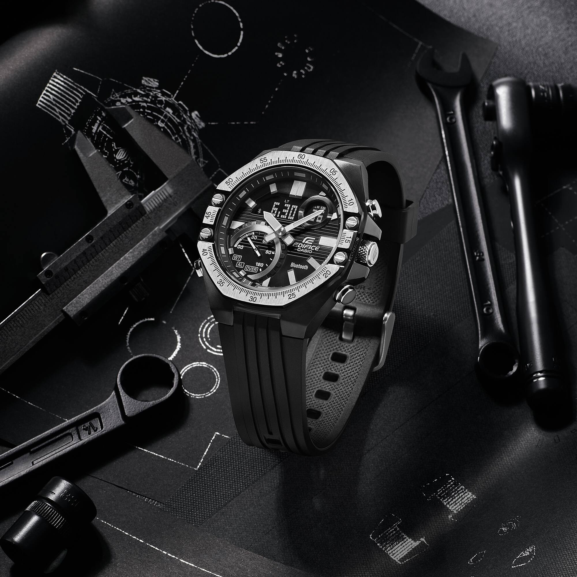 Đồng Hồ Nam Chính Hãng CASIO EDIFICE ECB-10TP-1A