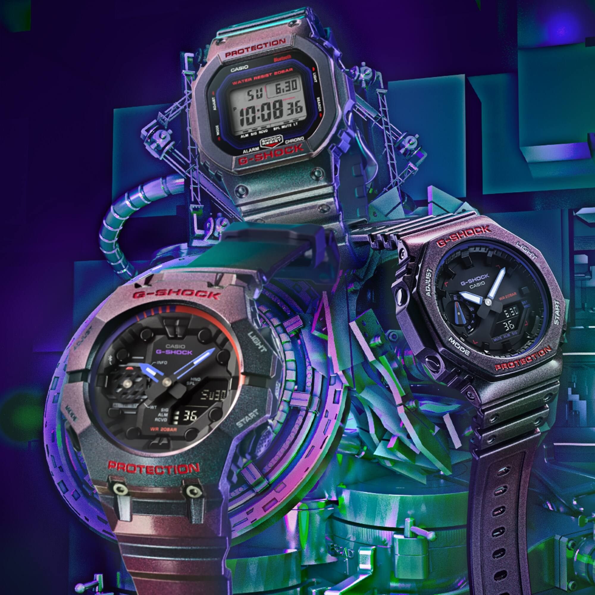 Đồng Hồ Nam Chính Hãng CASIO G-SHOCK GA-2100AH-6A