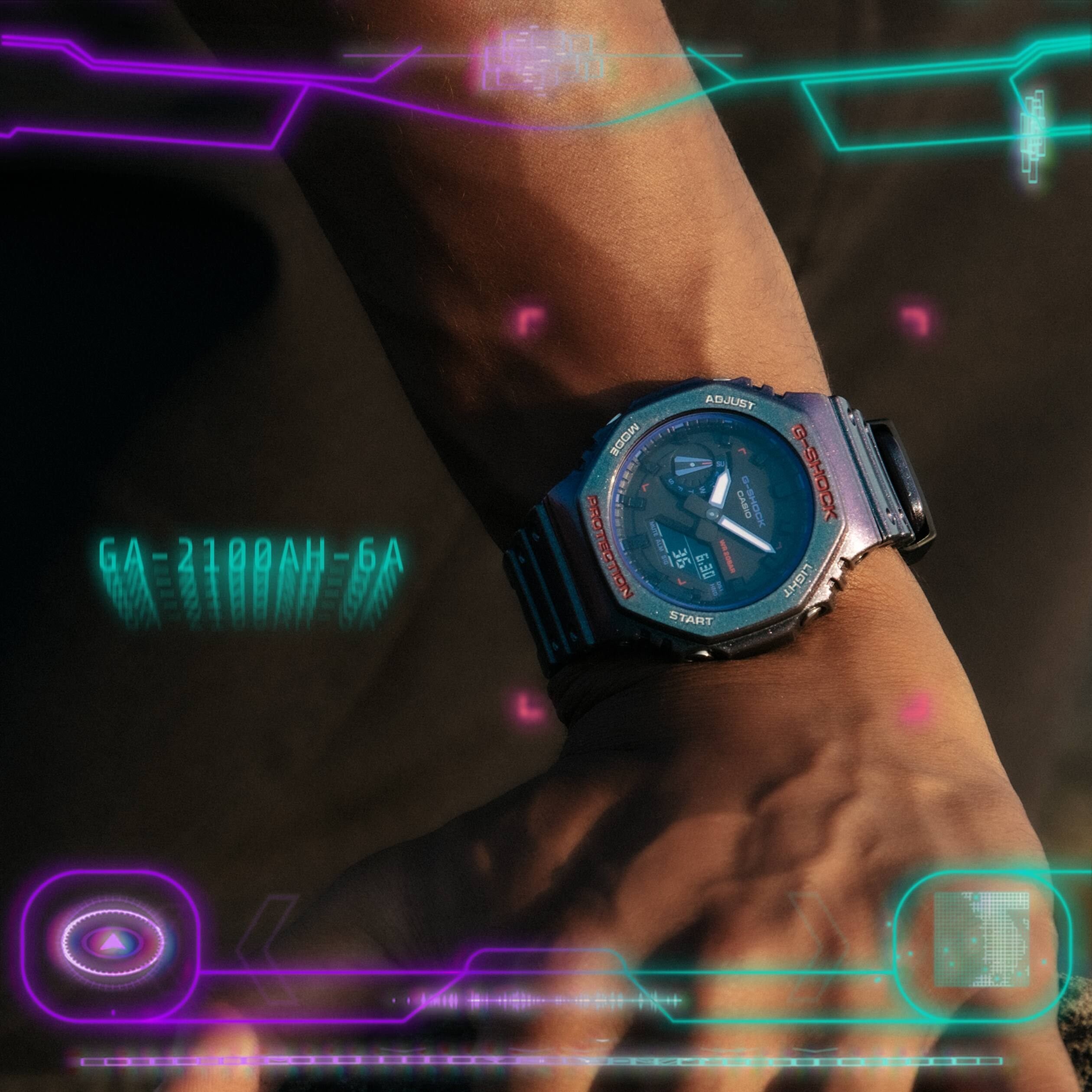 Đồng Hồ Nam Chính Hãng CASIO G-SHOCK GA-2100AH-6A