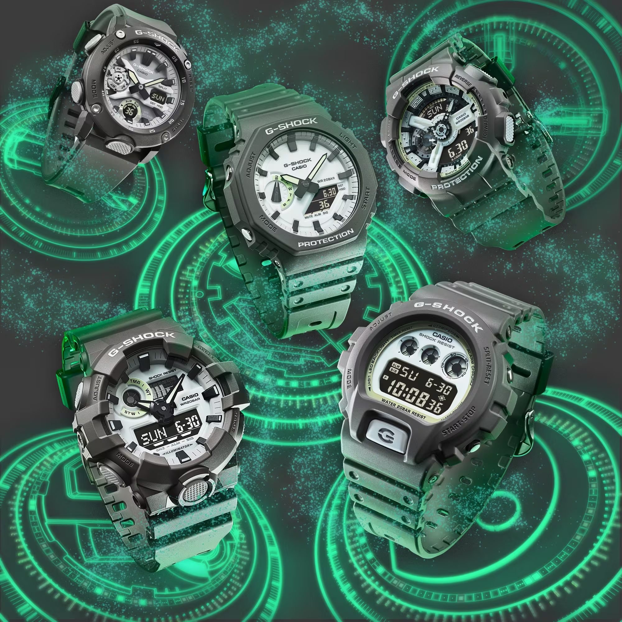 Đồng Hồ Nam Chính Hãng CASIO G-SHOCK GA-700HD-8A