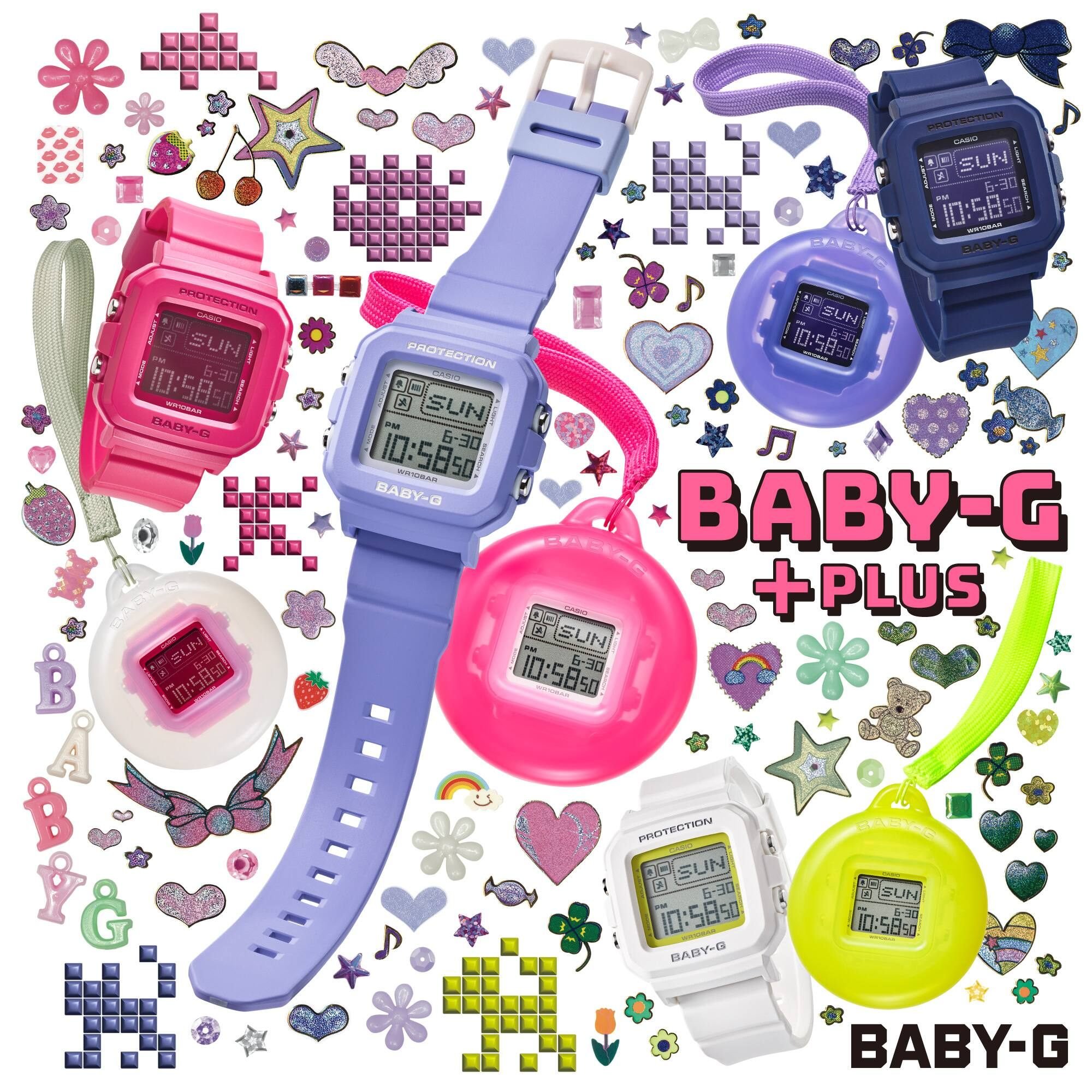 Đồng Hồ Nữ Chính Hãng CASIO BABY-G BGD-10K-7