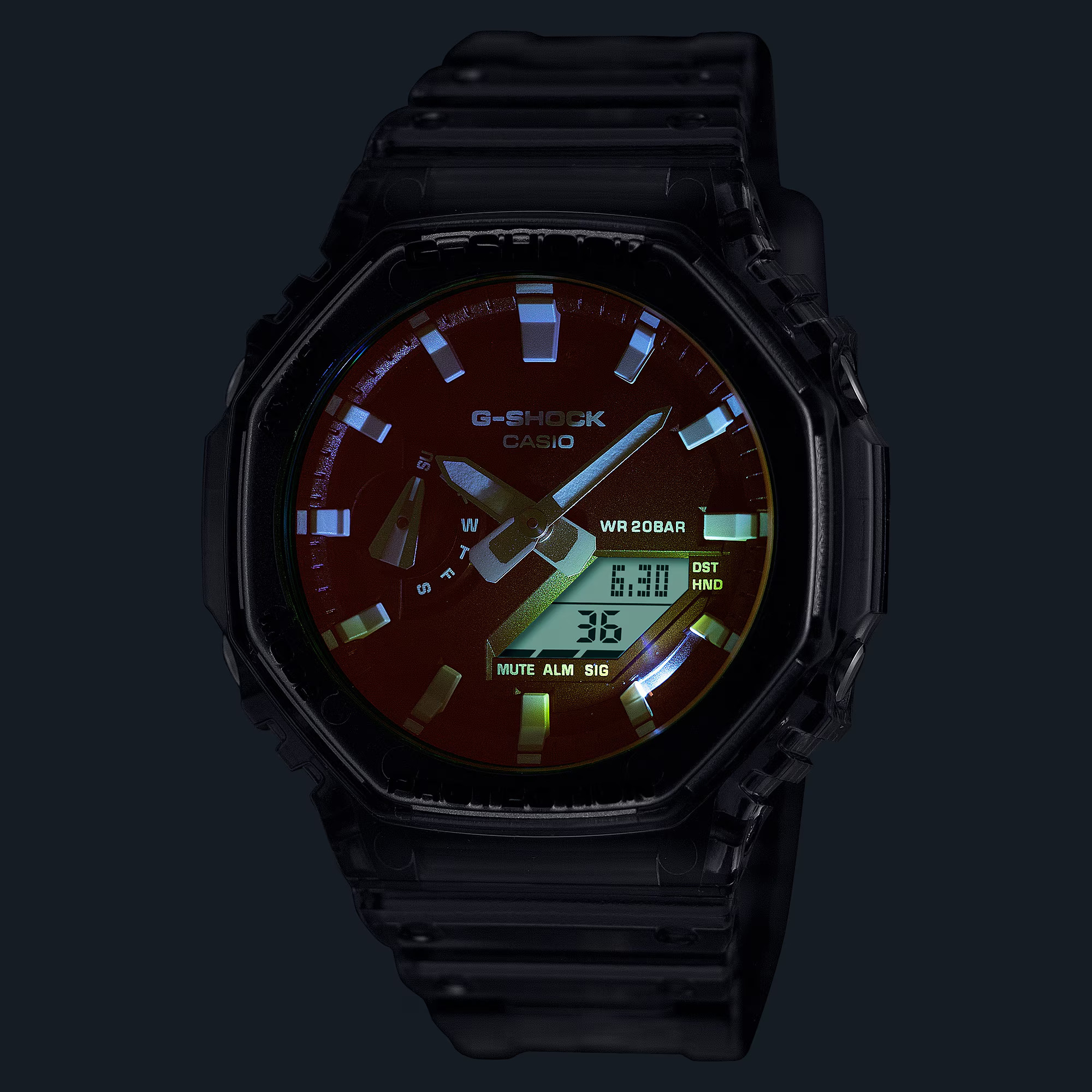 Đồng Hồ Nam Chính Hãng CASIO G-SHOCK GA-2100TLS-8A