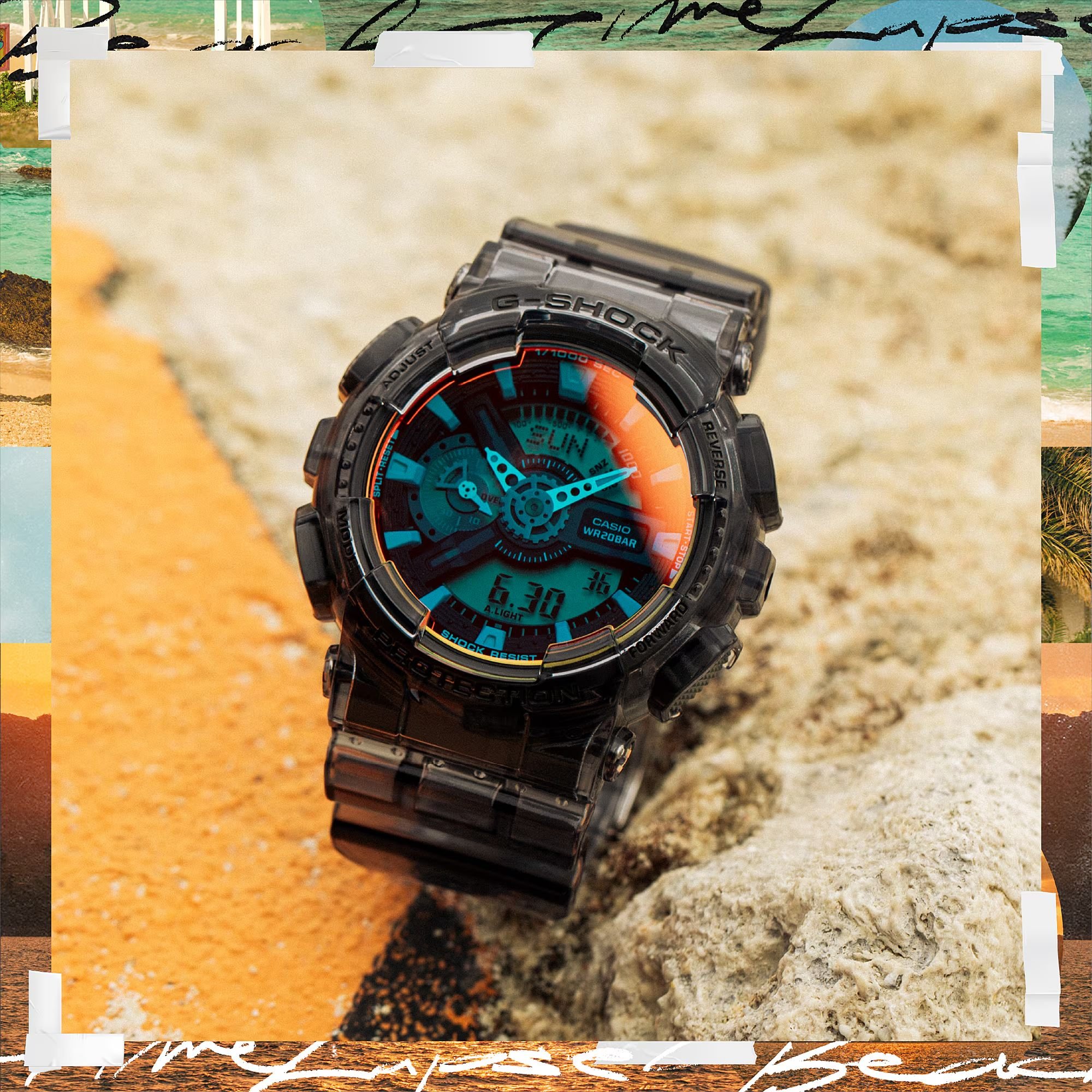 Đồng Hồ Nam Chính Hãng CASIO G-SHOCK GA-110TLS-8A
