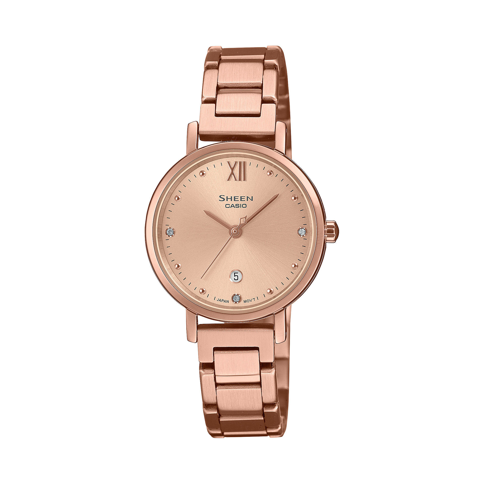 Đồng Hồ Nữ Chính Hãng CASIO SHEEN SHE-4540PG-4A