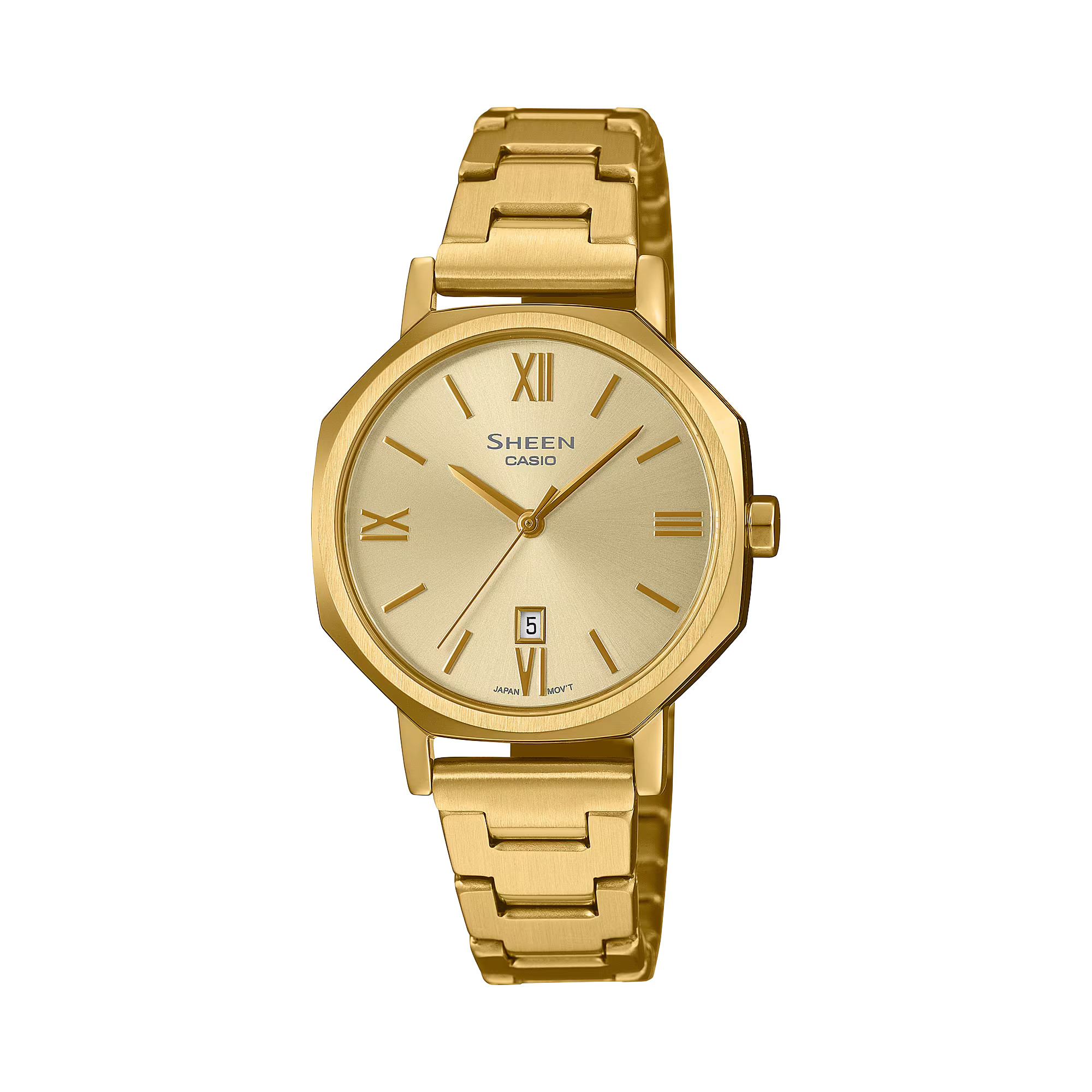 Đồng Hồ Nữ Chính Hãng CASIO SHEEN SHE-4554G-9A