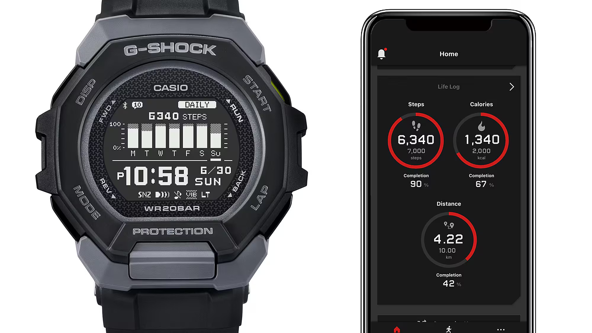Đồng Hồ Nam Chính Hãng CASIO G-SHOCK GBD-300-1