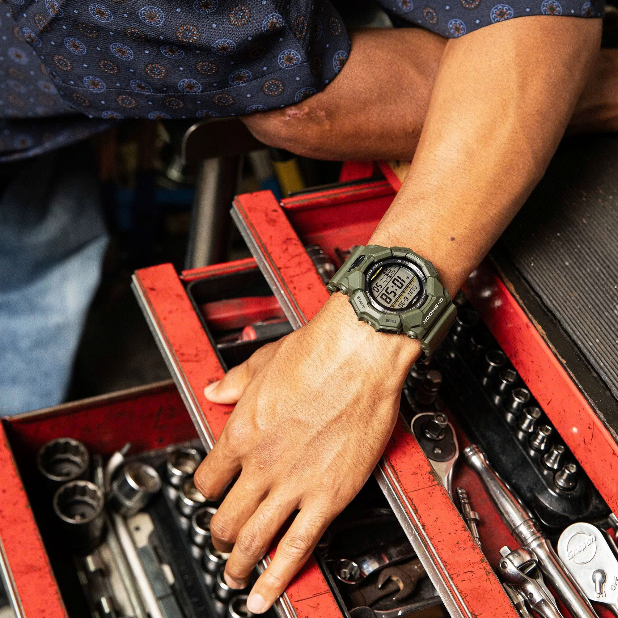 Đồng Hồ Nam Chính Hãng CASIO G-SHOCK GD-010-3