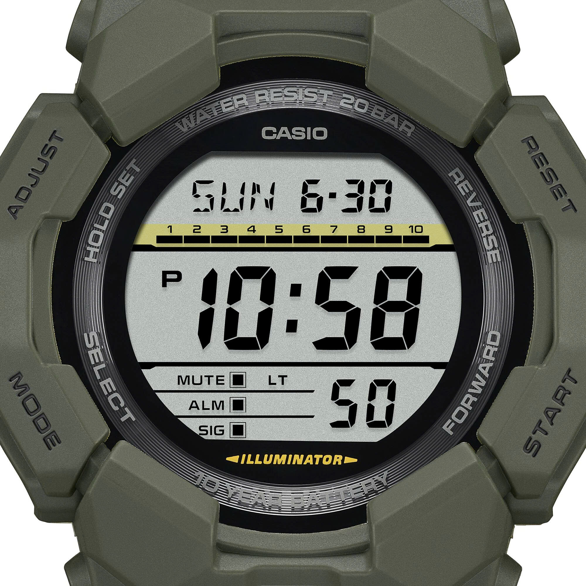 Đồng Hồ Nam Chính Hãng CASIO G-SHOCK GD-010-3