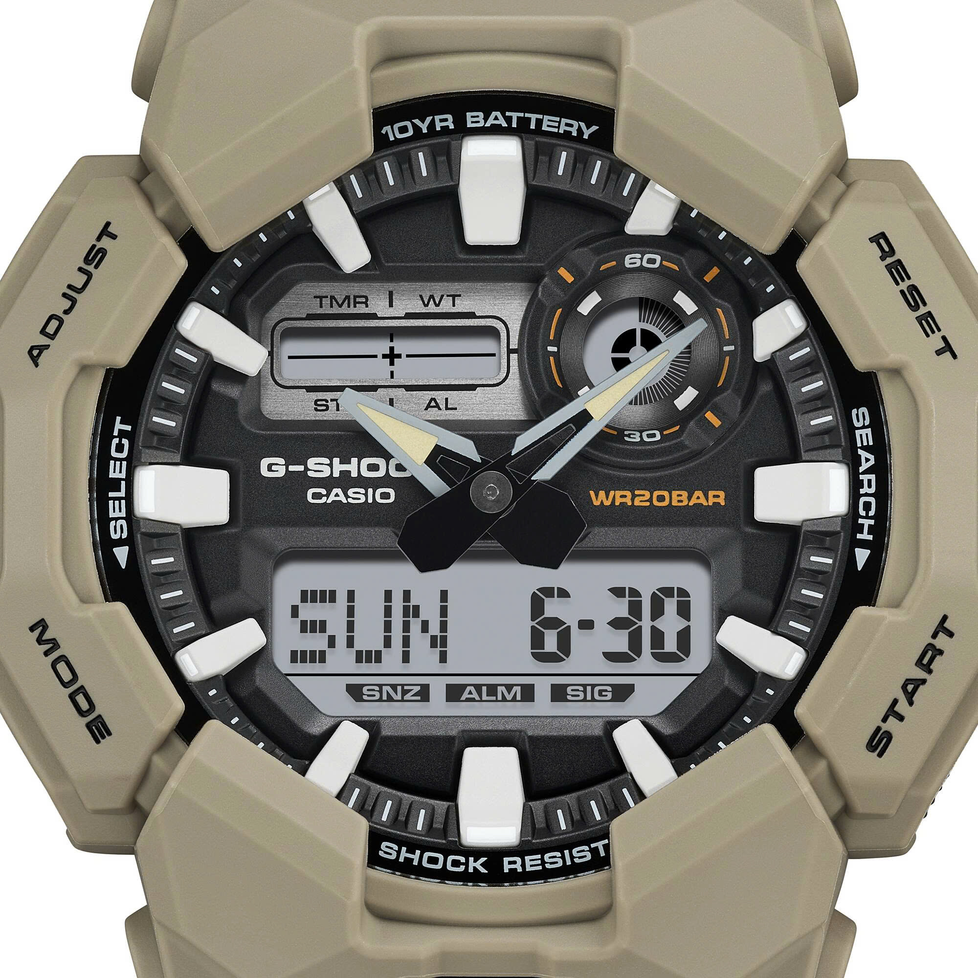 Đồng Hồ Nam Chính Hãng CASIO G-SHOCK GA-010-5A