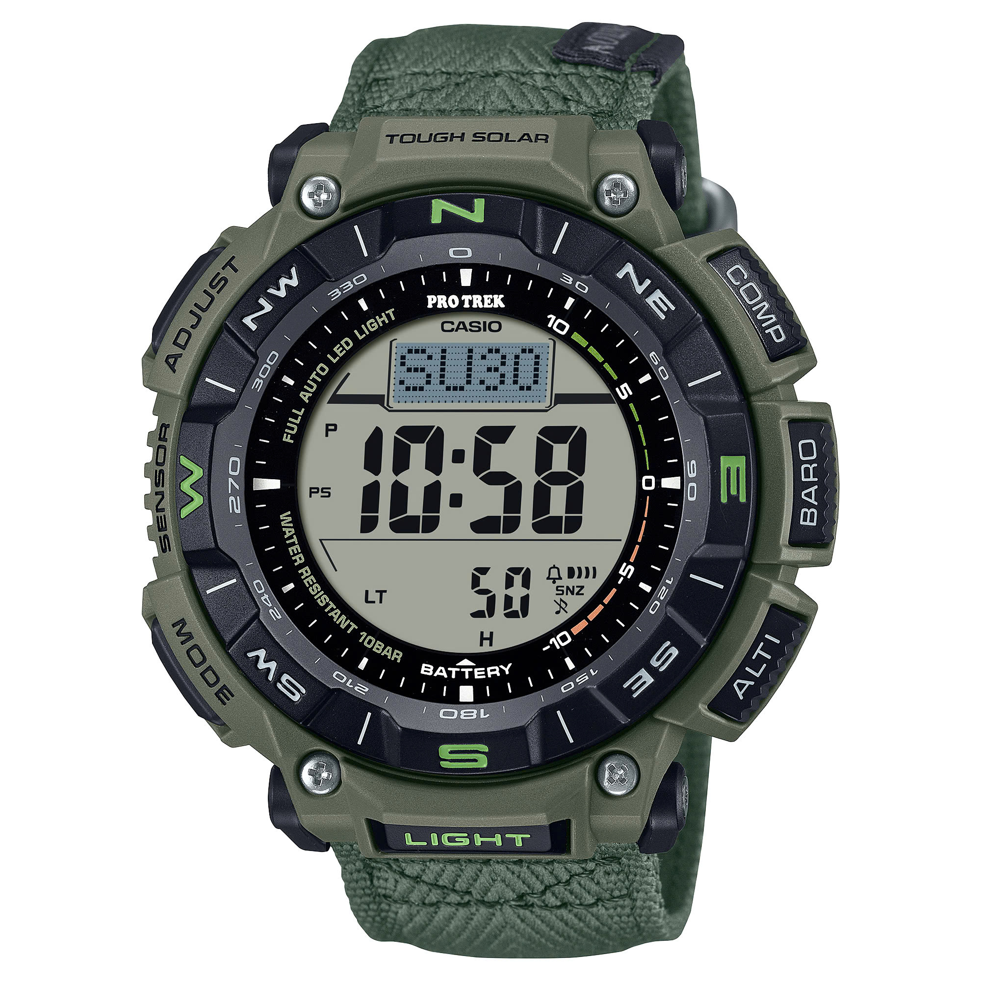 Đồng Hồ Nam Chính Hãng CASIO PRO TREK PRG-340B-3