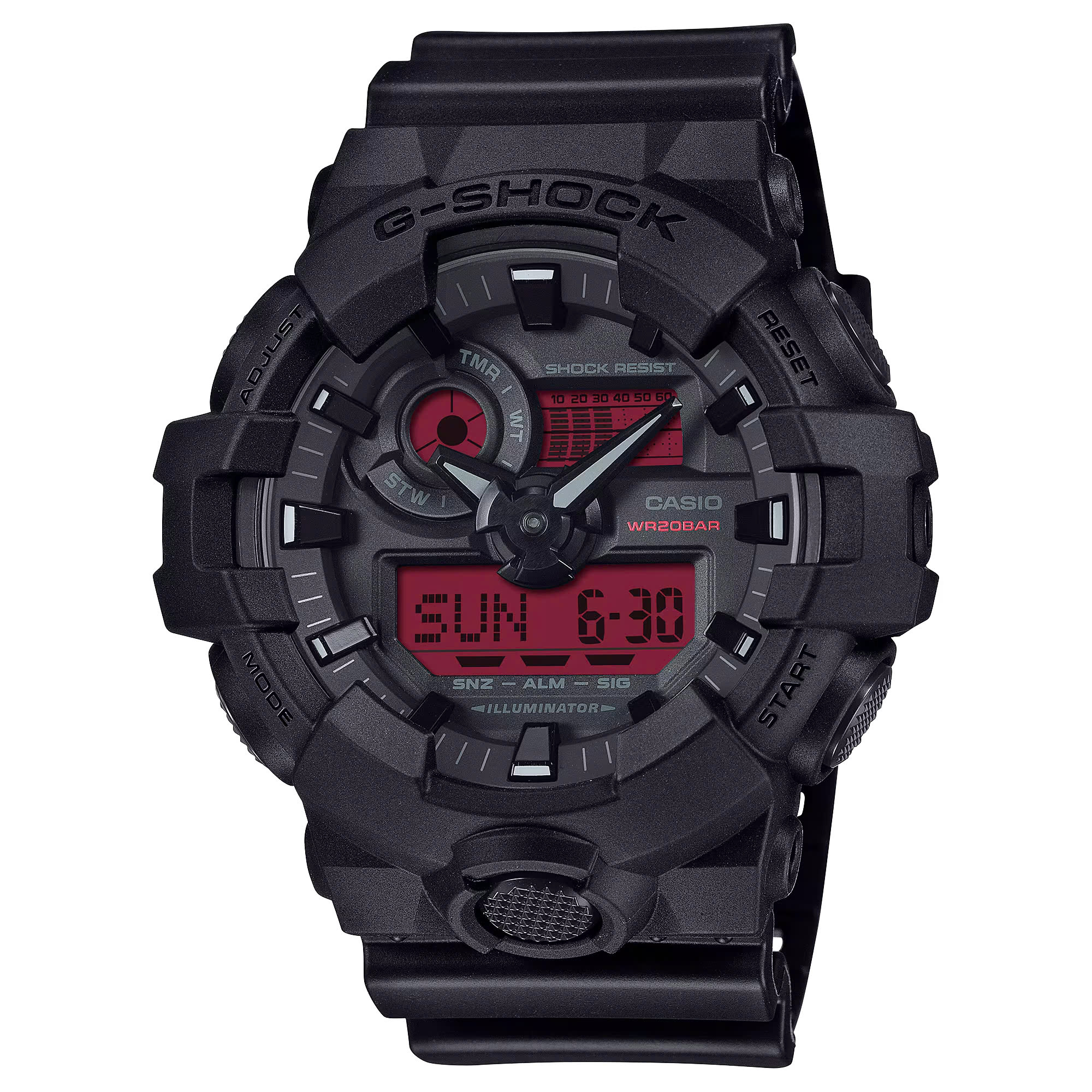 Đồng Hồ Nam Chính Hãng CASIO G-SHOCK GA-700BBR-1A