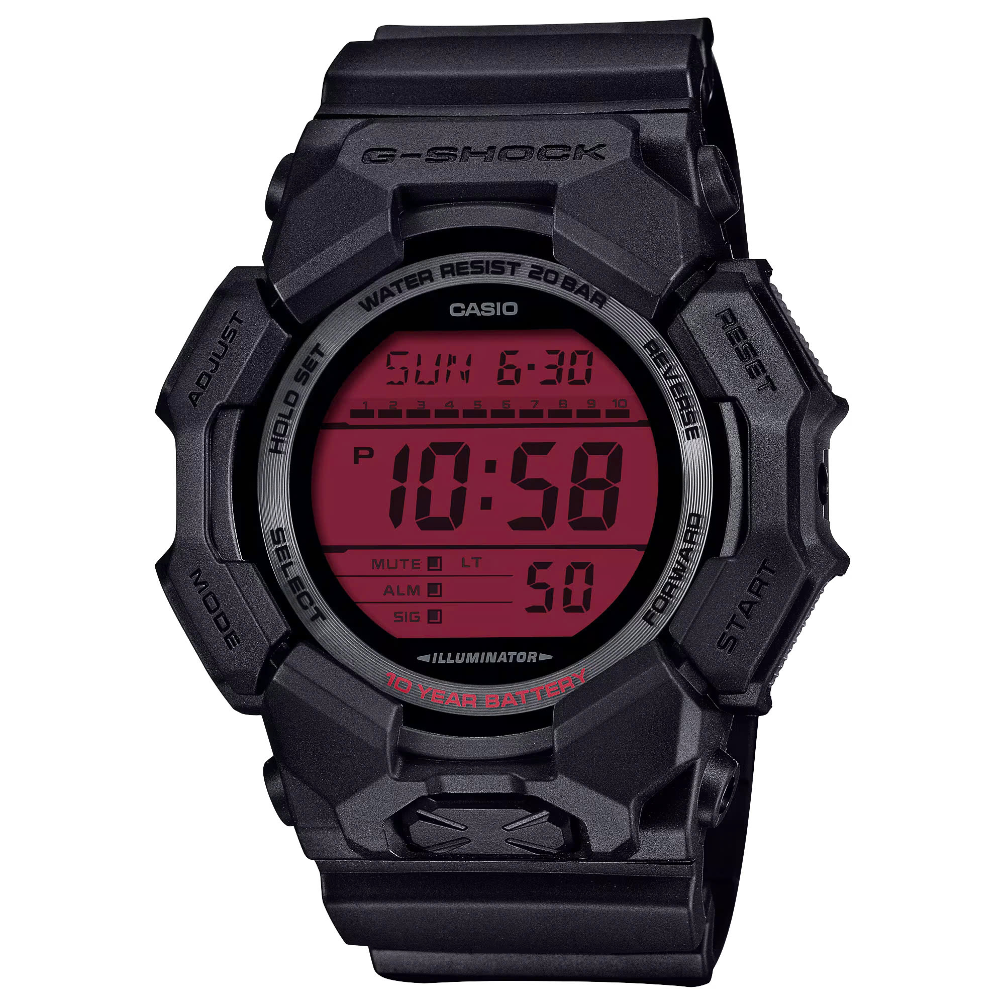 Đồng Hồ Nam Chính Hãng CASIO G-SHOCK GD-010BBR-1