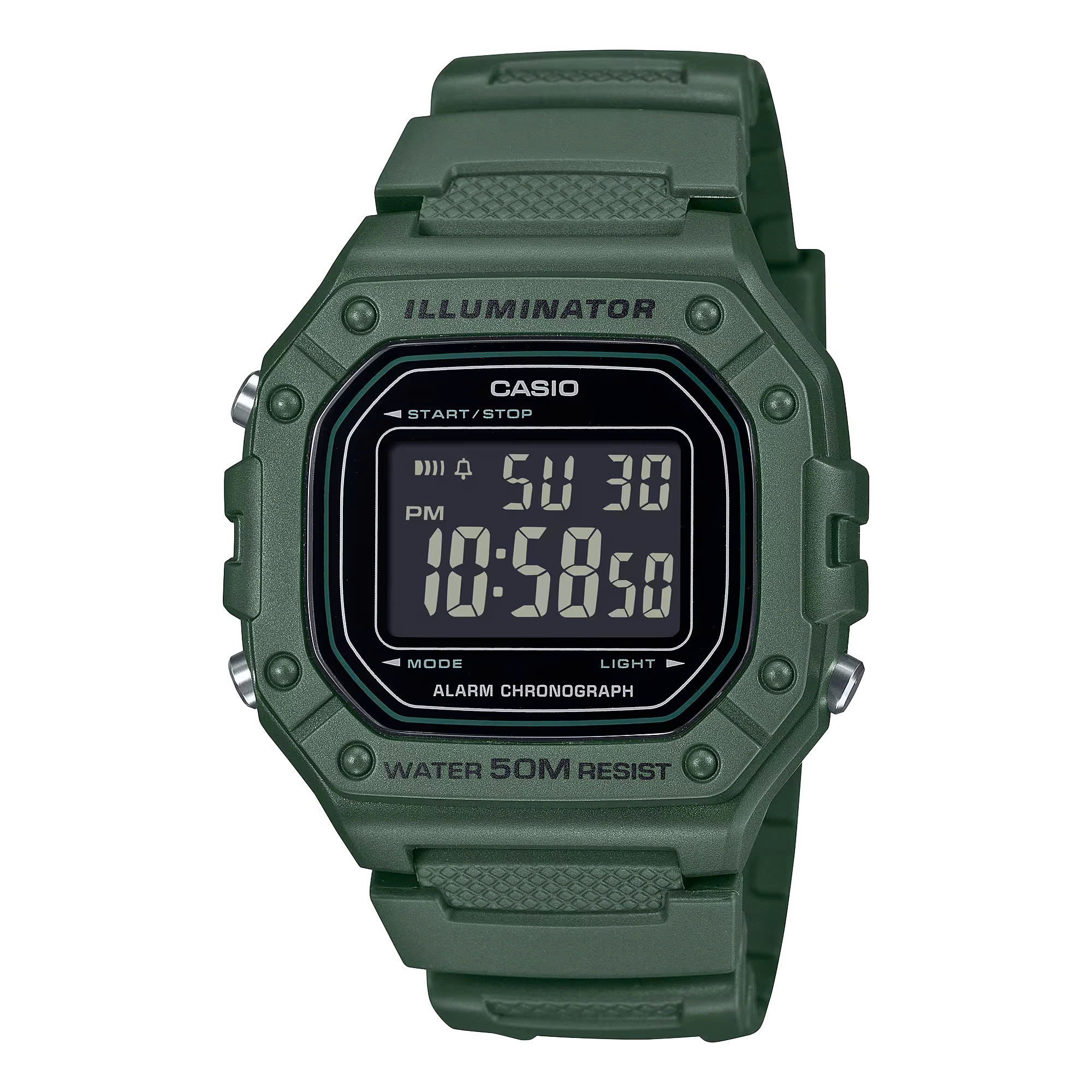 Đồng Hồ Nam Chính Hãng CASIO W-218H-3BV