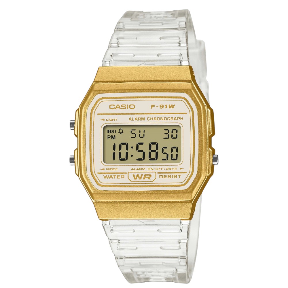 Đồng Hồ Unisex Chính Hãng CASIO F-91WS-7A2