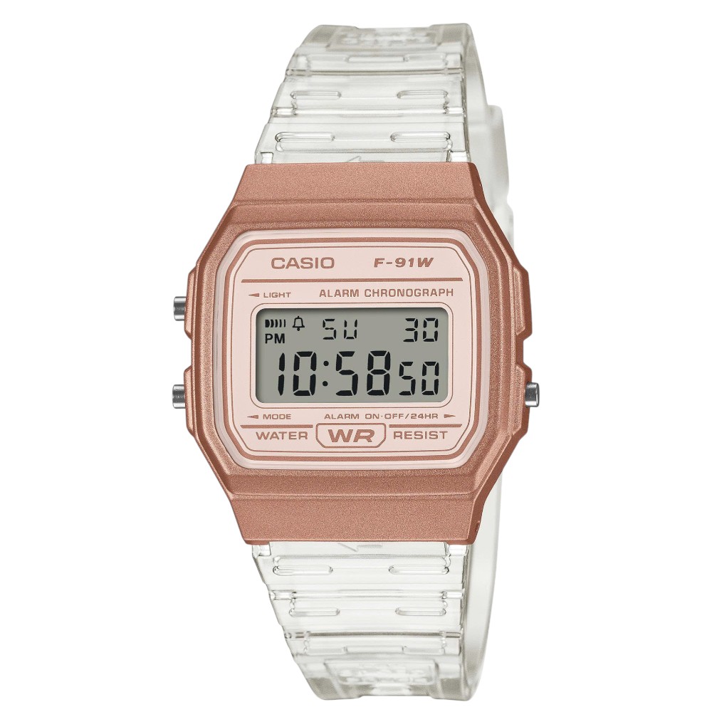 Đồng Hồ Unisex Chính Hãng CASIO F-91WS-7A3