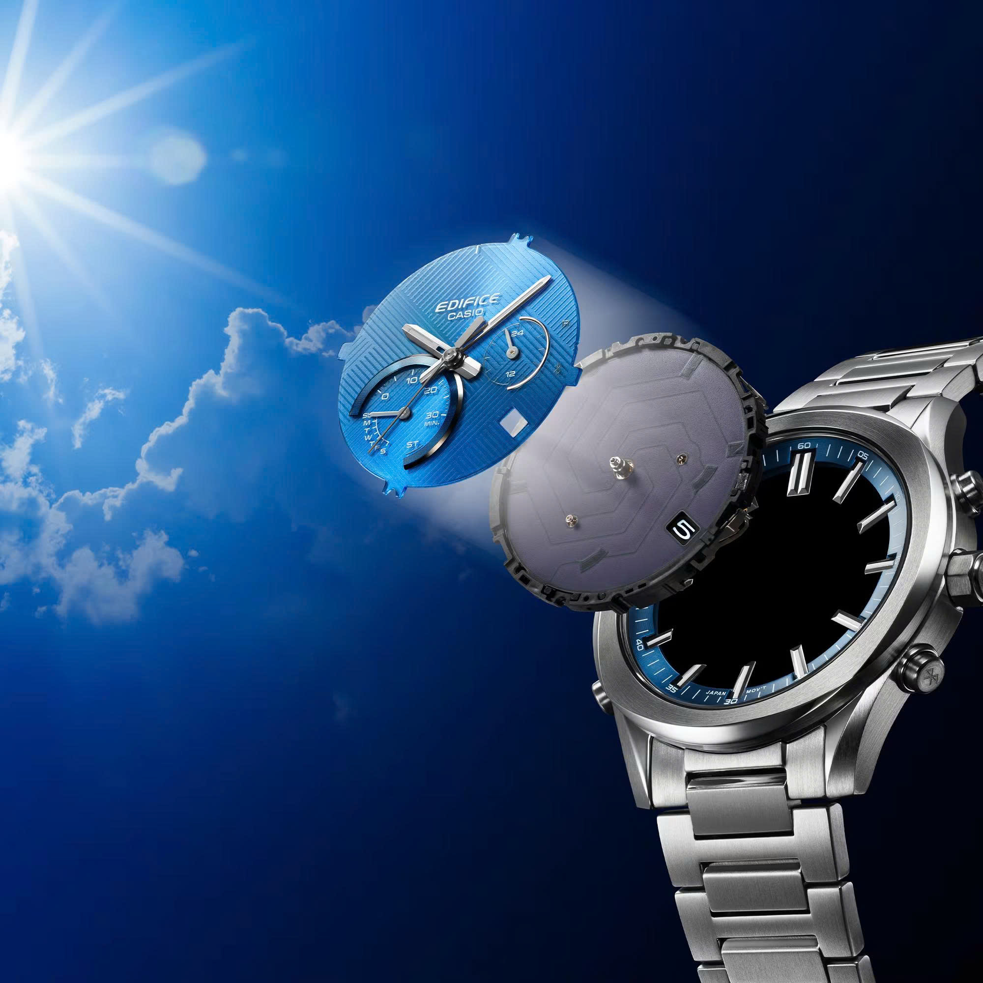 Đồng Hồ Nam Chính Hãng CASIO EDIFICE EQB-1300DC-3A