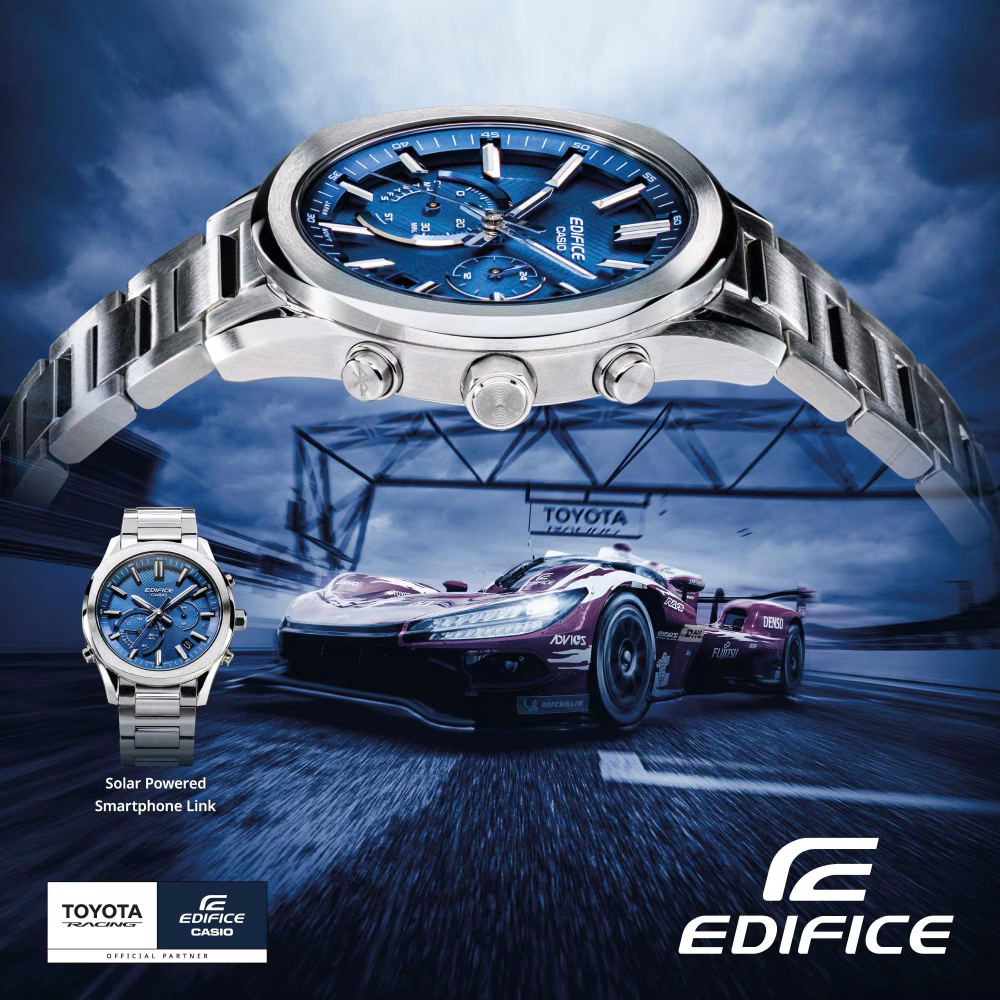 Đồng Hồ Nam Chính Hãng CASIO EDIFICE EQB-1300D-2A