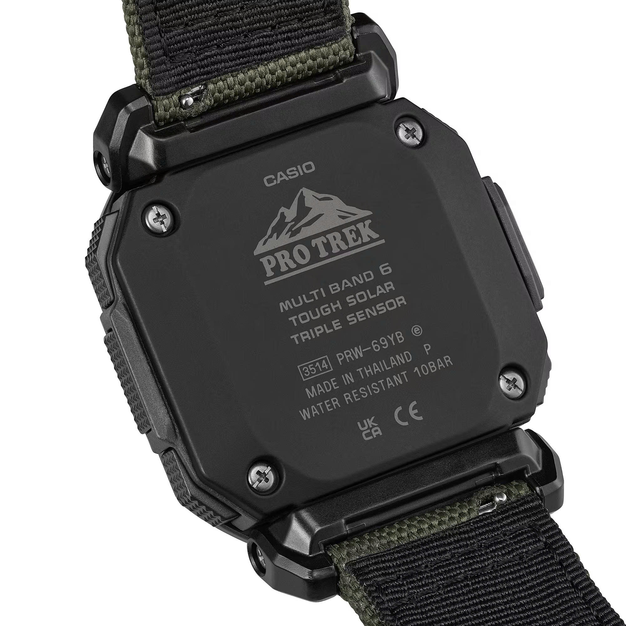 Đồng Hồ Nam Chính Hãng CASIO PRO TREK PRW-69YB-3