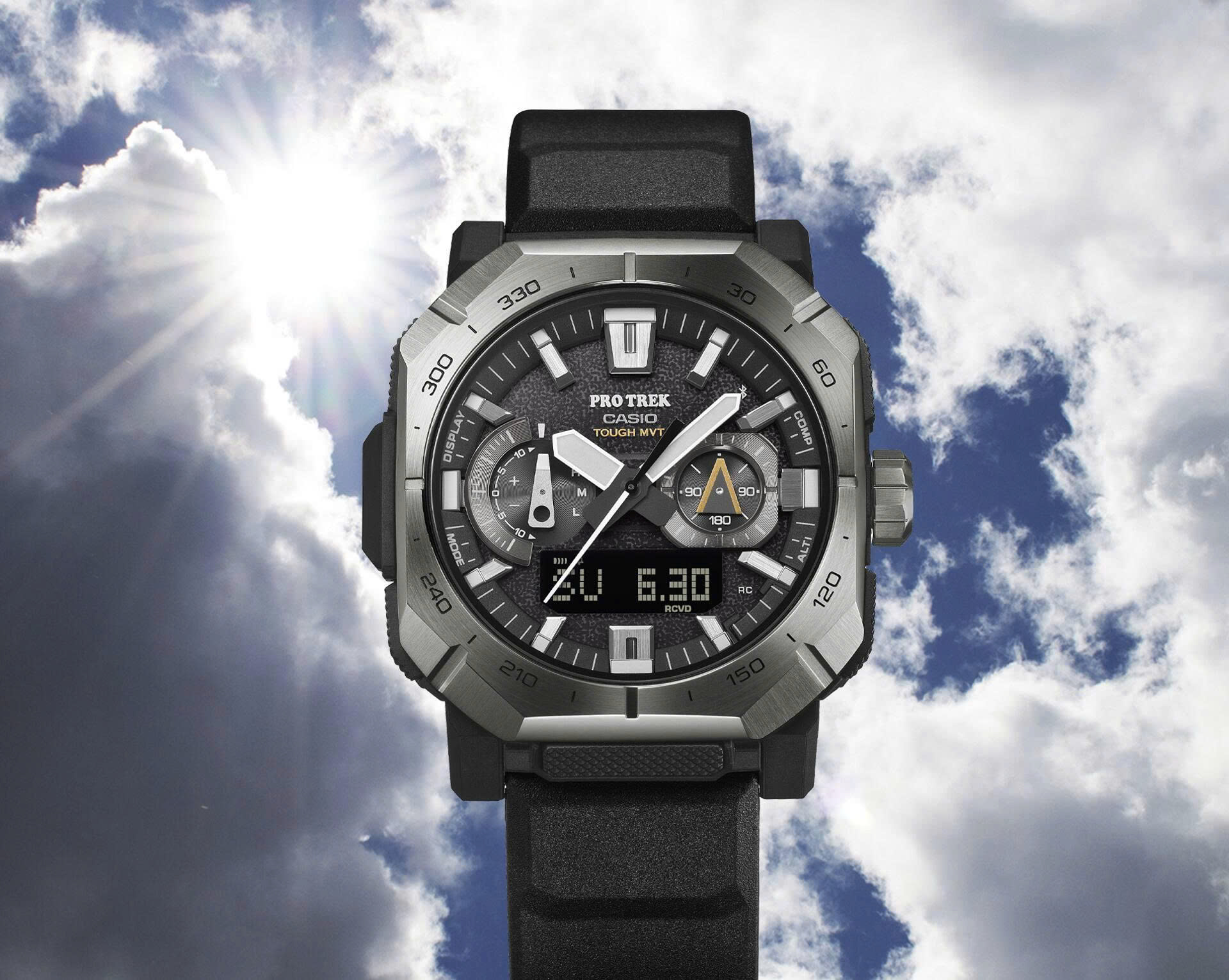 Đồng Hồ Nam Chính Hãng CASIO PRO TREK PRW-B1000B-2