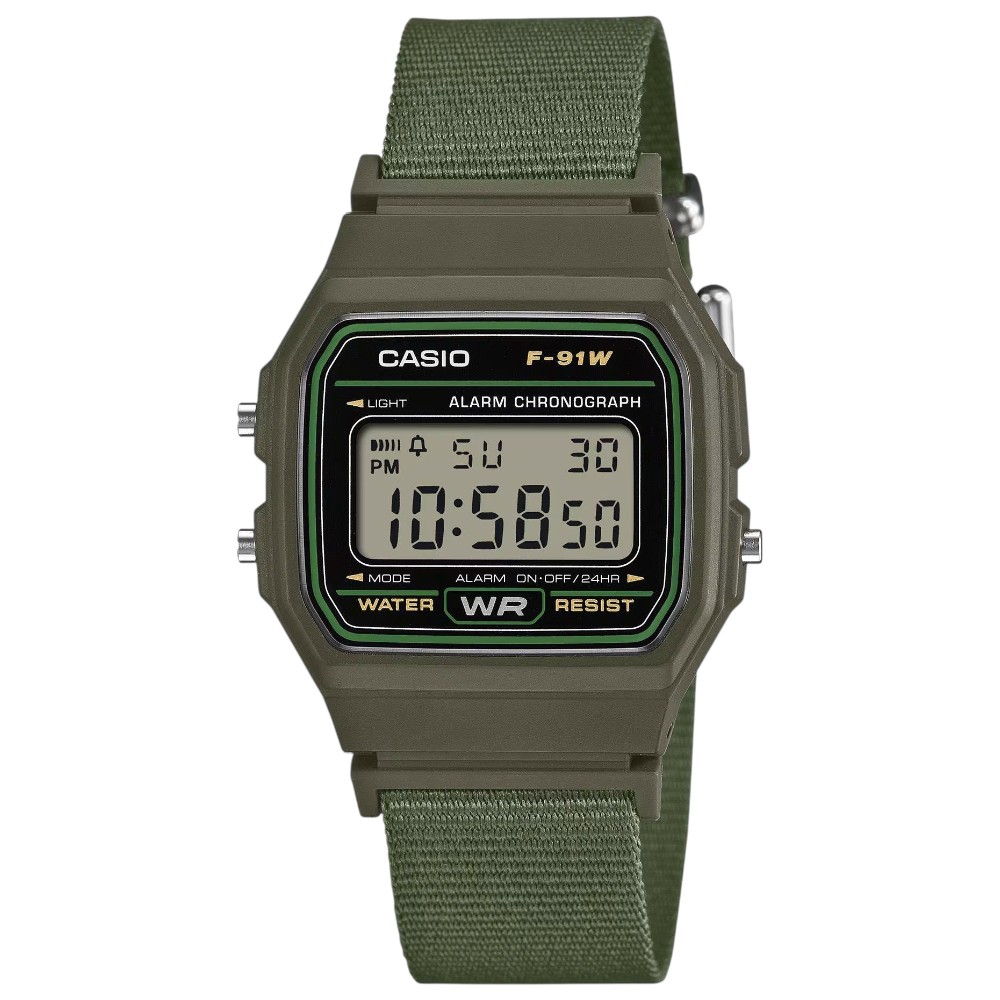 Đồng Hồ Unisex Chính Hãng CASIO F-91WF-3A